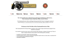 Desktop Screenshot of cincinnatirevolverclub.net